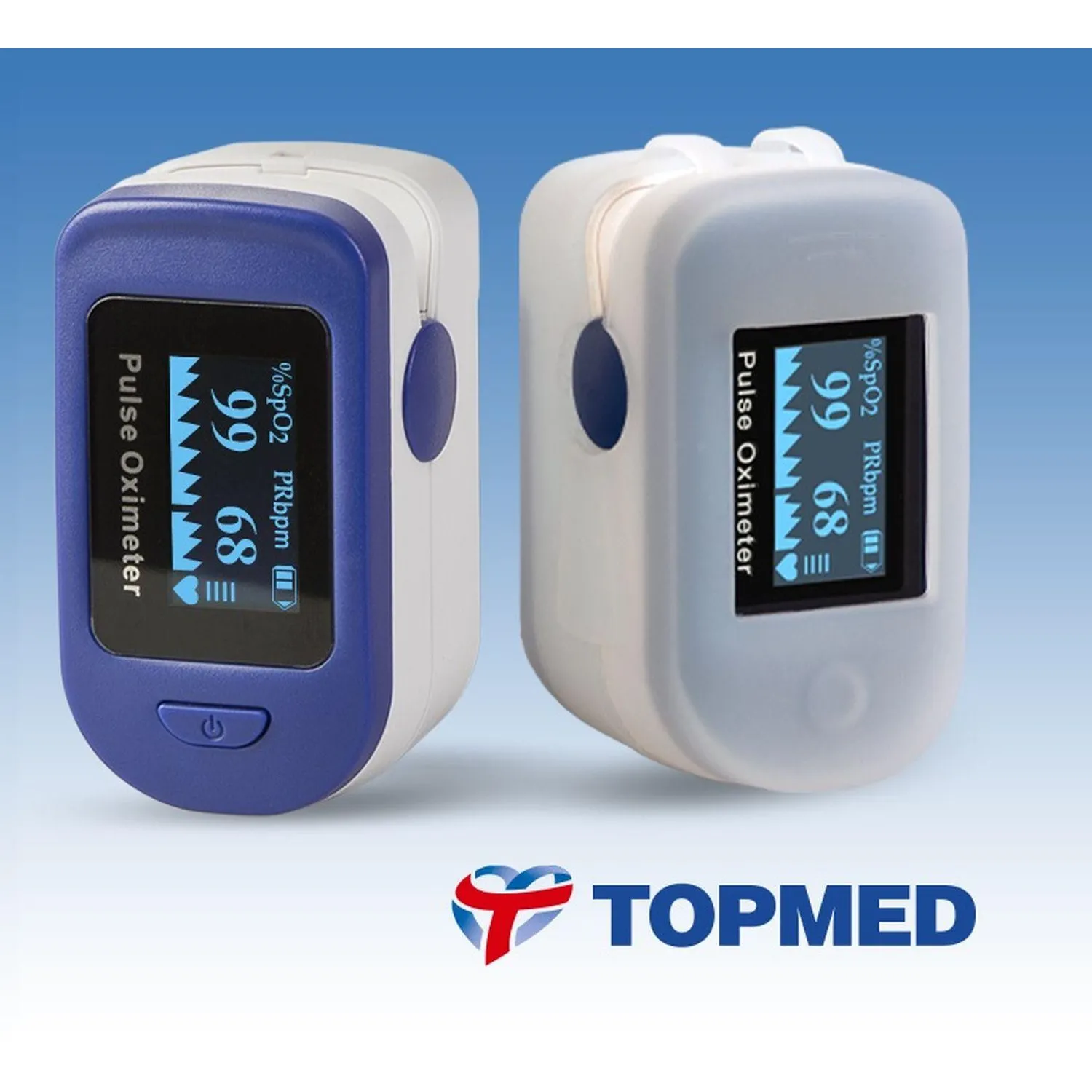 Пульсоксиметр напалечный TOPMED FP-30 8102-01-03